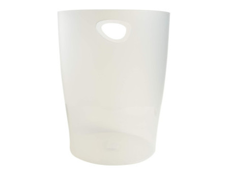 EXACOMPTA Corbeille à papier ECOBIN, 15 litres, givrés