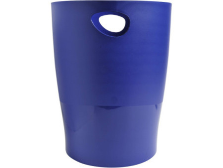 EXACOMPTA Corbeille à papier ECOBIN, PP, 15 litres, bleu