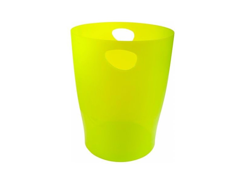 EXACOMPTA Corbeille à papier ECOBIN, 15 litres, vert anis