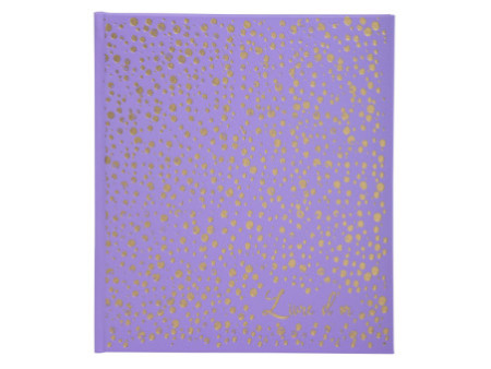 EXACOMPTA Livre d'or Plum, 210 x 190 mm, violet / doré