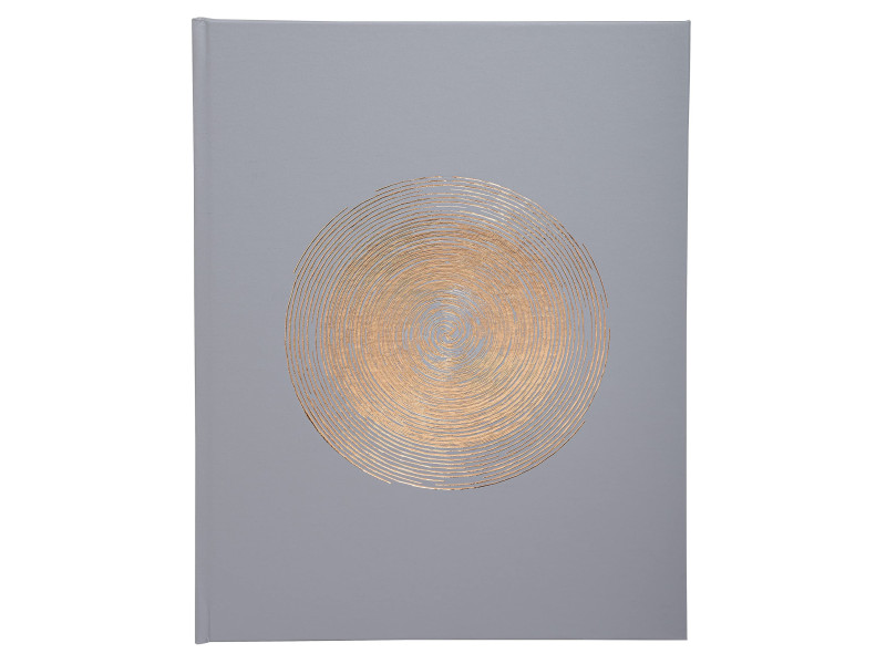 EXACOMPTA Livre d'Or 'Ellipse', 220 x 270 mm, gris