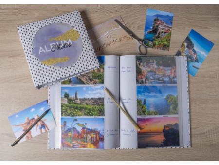 EXACOMPTA Album photos à pochettes Bright, 225 x 325 mm