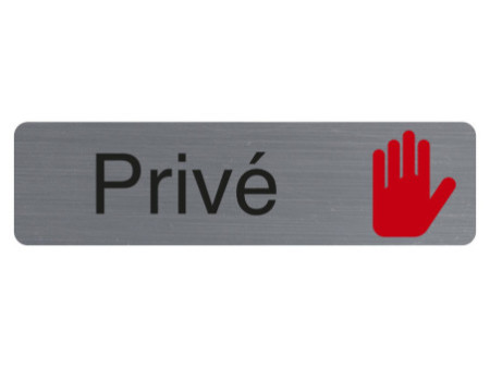 EXACOMPTA Plaque de signalisation 'Privé'