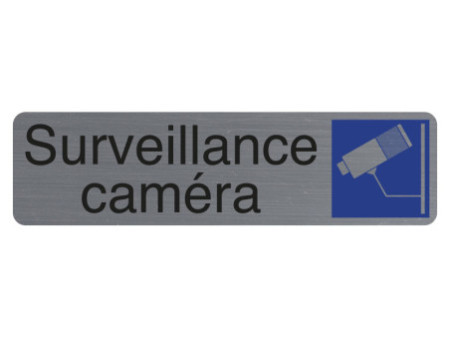 EXACOMPTA Plaque de signalisation 'Surveillance caméra'