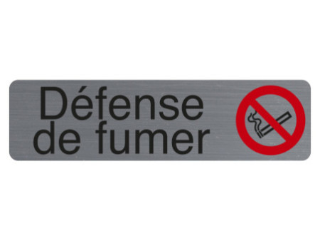 EXACOMPTA Plaque de signalisation 'Défense de fumer'