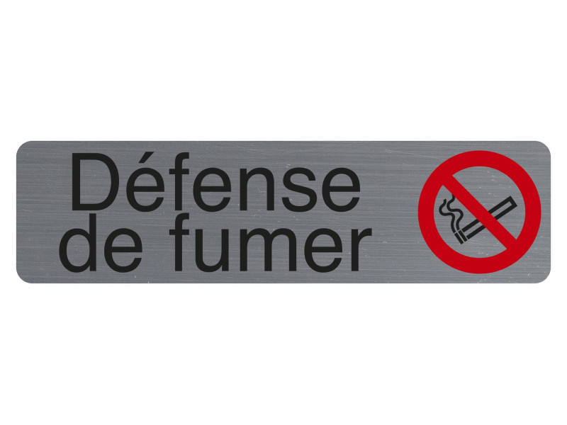 EXACOMPTA Plaque de signalisation 'Défense de fumer'