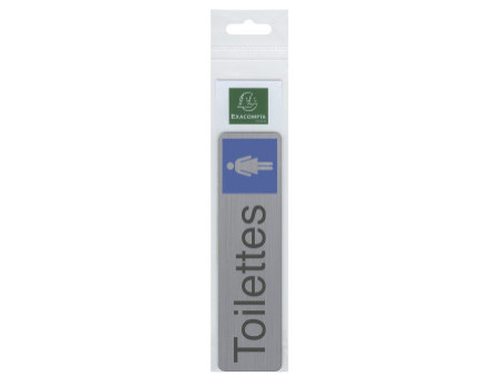 EXACOMPTA Plaque de signalisation 'Toilettes Dame'