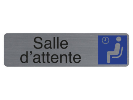 EXACOMPTA Plaque de signalisation 'Salle d'attente'