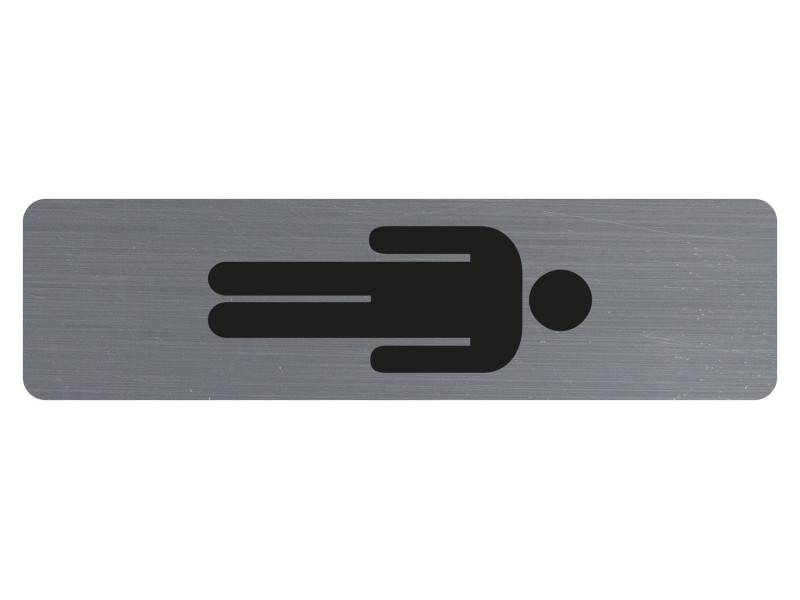 EXACOMPTA Plaque de signalisation 'Homme'