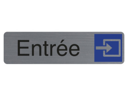 EXACOMPTA Plaque de signalisation 'Entrée'