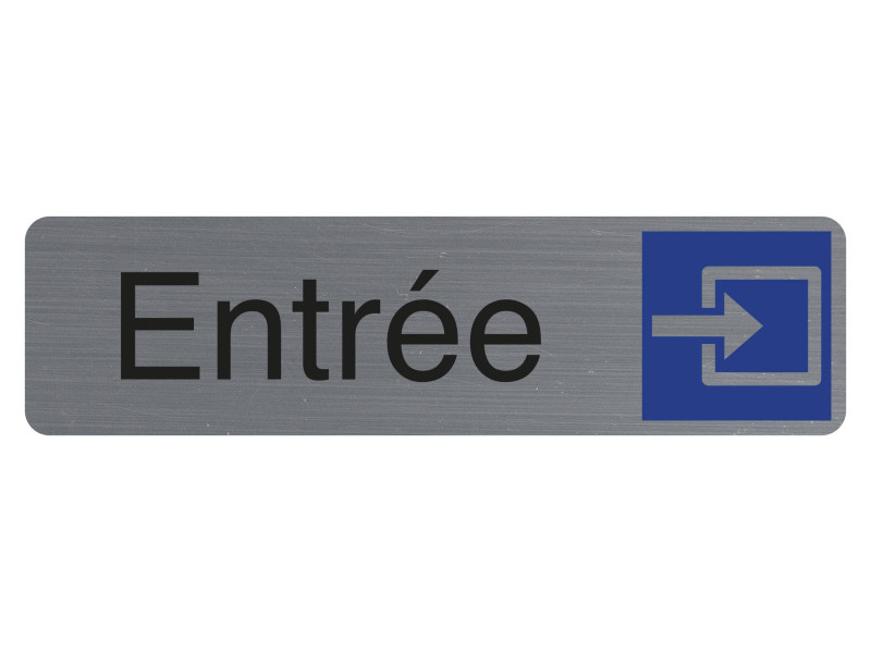 EXACOMPTA Plaque de signalisation 'Entrée'