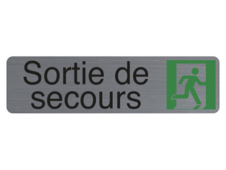EXACOMPTA Plaque de signalisation 'Sortie de secours'