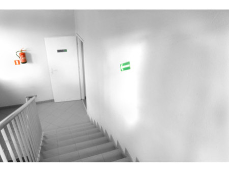 EXACOMPTA Plaque de signalisation 'Sortie de secours'