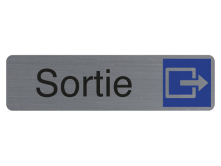 EXACOMPTA Plaque de signalisation 'Sortie'