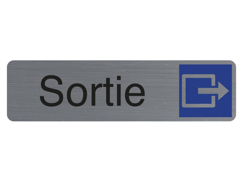 EXACOMPTA Plaque de signalisation 'Sortie'