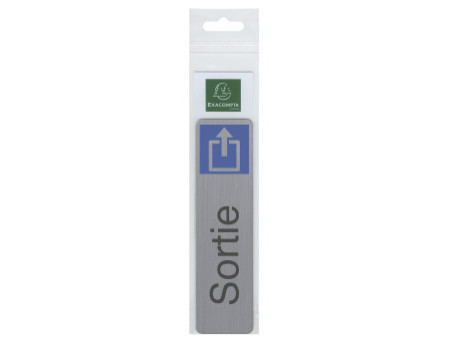 EXACOMPTA Plaque de signalisation 'Sortie'