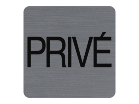 EXACOMPTA Plaque de signalisation 'Privé'