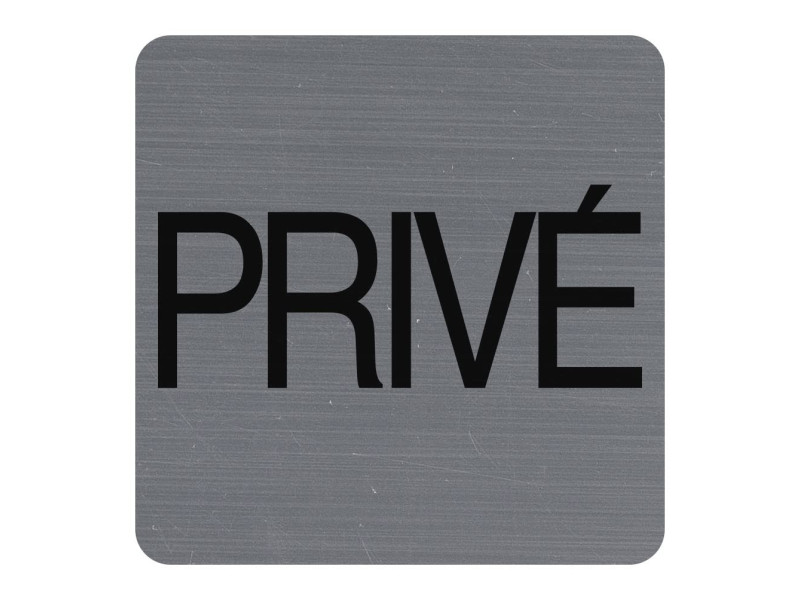 EXACOMPTA Plaque de signalisation 'Privé'