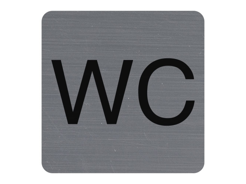 EXACOMPTA Plaque de signalisation 'WC'