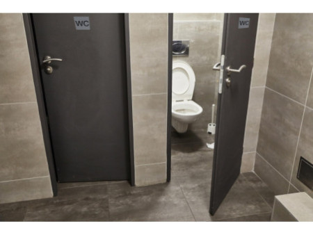EXACOMPTA Plaque de signalisation 'WC'