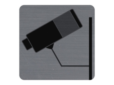 EXACOMPTA Plaque de signalisation 'Surveillance caméra'