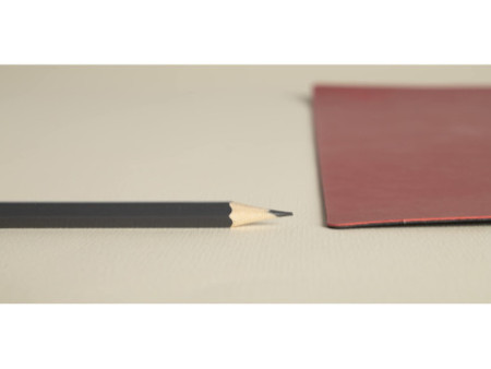 EXACOMPTA Sous-mains, 350 x 600 mm, noir / rouge