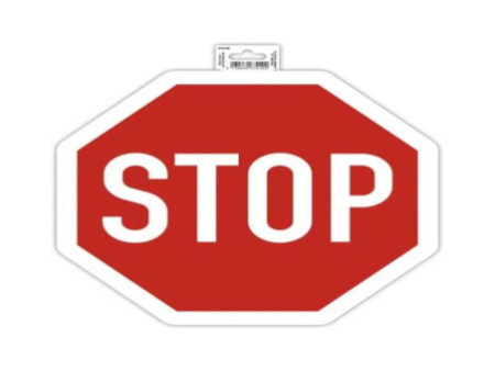 EXACOMPTA Plaque de signalisation 'STOP'