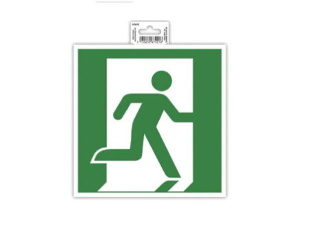 EXACOMPTA Plaque de signalisation 'Évacuation droite'