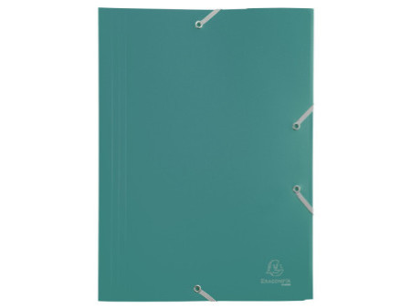EXACOMPTA Chemise à élastiques Opaque Eco, PP, A4, assorti