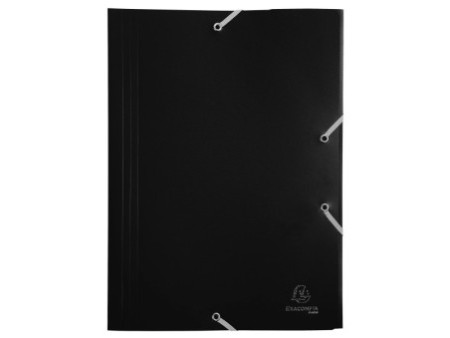 EXACOMPTA Chemise à élastiques Opaque Eco, PP, A4, assorti