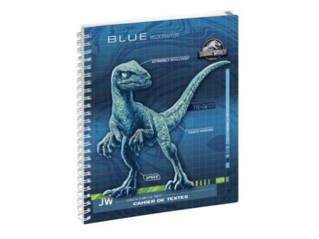EXACOMPTA Cahier de textes Jurassic World 'Raptor'