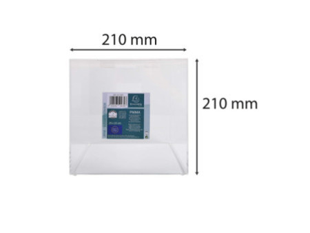 EXACOMPTA Urne, en acrylique, transparent