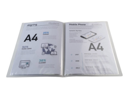 EXACOMPTA Protège-documents Chromaline, PP, A4, 40 pochettes