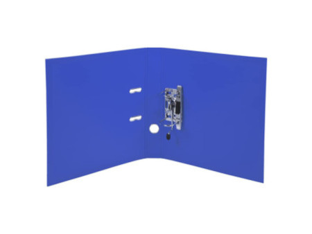 EXACOMPTA Classeur à levier PVC Premium, A4, 50 mm, bleu