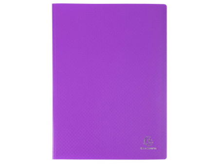 EXACOMPTA Protège-documents Opaque, A4, PP, violet