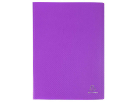 EXACOMPTA Protège-documents Opaque, A4, PP, violet