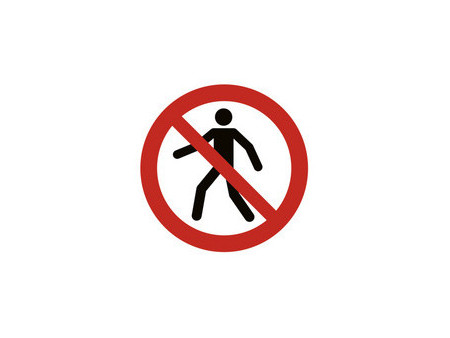 EXACOMPTA Plaque de signalisation 'Interdit de fumer'