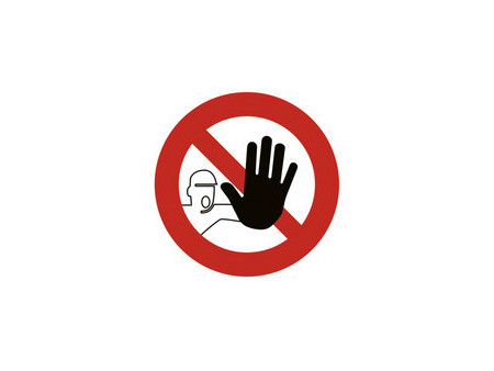 EXACOMPTA Plaque de signalisation 'Interdit de fumer'