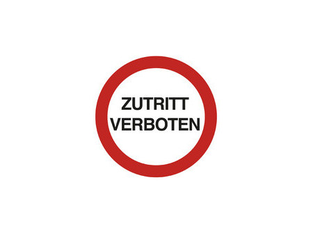 EXACOMPTA Plaque de signalisation 'Interdit de fumer'