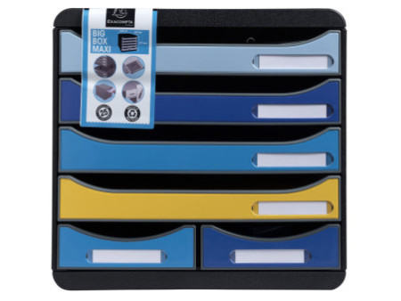 EXACOMPTA Module de classement BIG-BOX MAXI Bee Blue