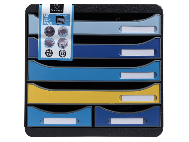 EXACOMPTA Module de classement BIG-BOX MAXI Bee Blue