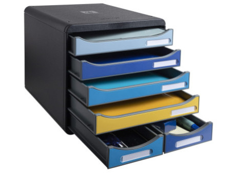 EXACOMPTA Module de classement BIG-BOX MAXI Bee Blue