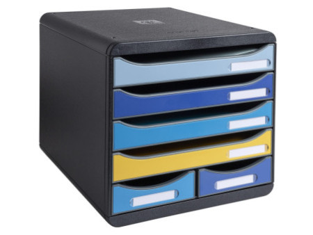 EXACOMPTA Module de classement BIG-BOX MAXI Bee Blue