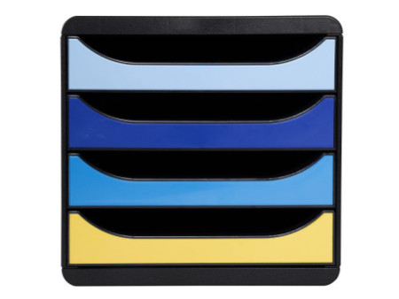 EXACOMPTA Module de classement BIG-BOX Bee Blue