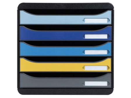 EXACOMPTA Module de classement BIG-BOX PLUS Bee Blue