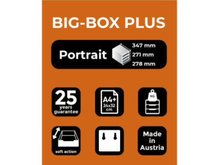 EXACOMPTA Module de classement BIG-BOX PLUS Bee Blue
