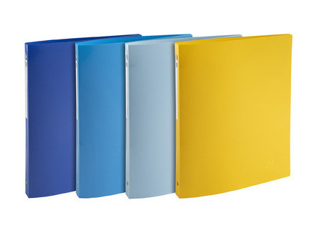 EXACOMPTA Classeur à anneaux Bee Blue, A4, 2 anneaux