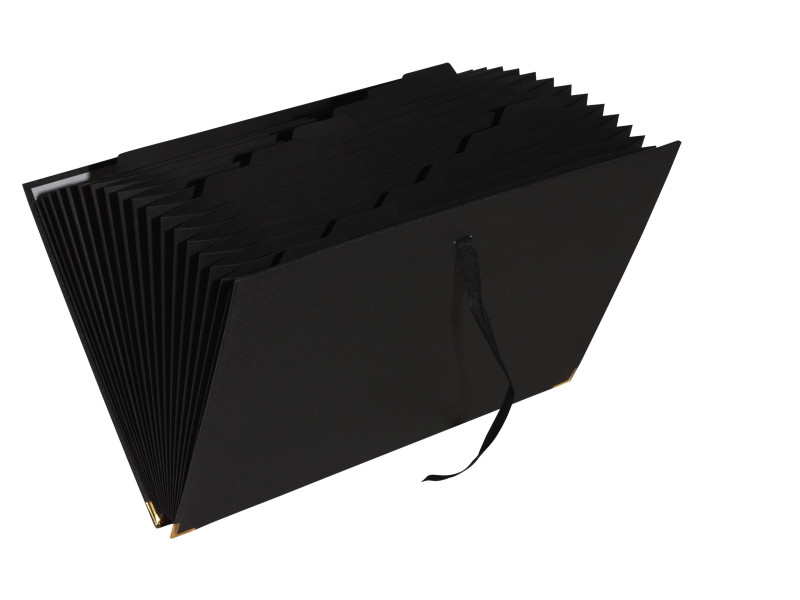 EXACOMPTA Trieur extensible Office by Me, noir