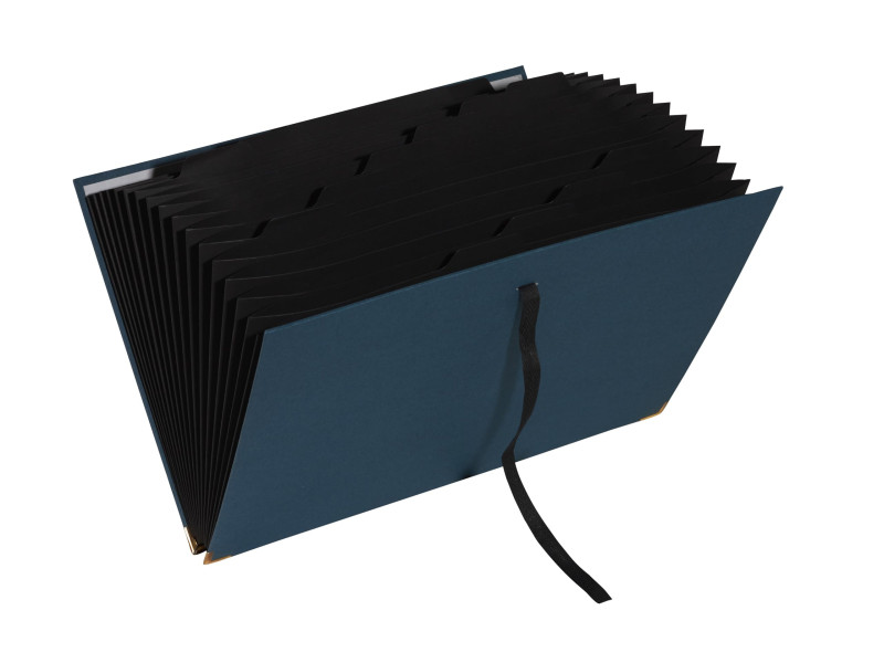 EXACOMPTA Trieur extensible Office by Me, bleu canard