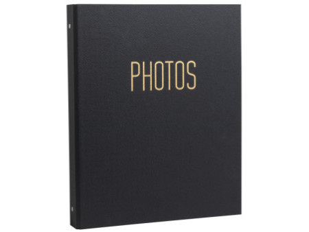 EXACOMPTA Album photos Office by Me, 260 x 320 mm, noir